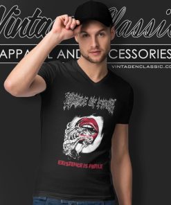 Cradle Of Filth Shirt Lips Of Existence V Neck TShirt