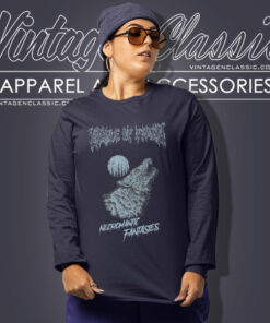 Cradle Of Filth Shirt Necromantic Fantasies Long Sleeve Tee
