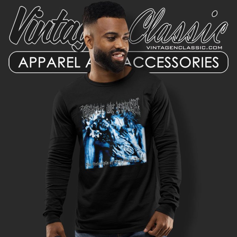 Cradle Of Filth Shirt The Principle Of Evil Long Sleeve Tee Cradle Of Filth Shirt The Principle Of Evil Long Sleeve Tee