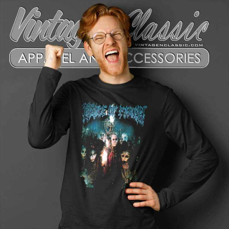 Cradle Of Filth Shirt Trouble And Their Double Lives Long Sleeve Tee Cradle Of Filth Shirt Trouble And Their Double Lives Long Sleeve Tee