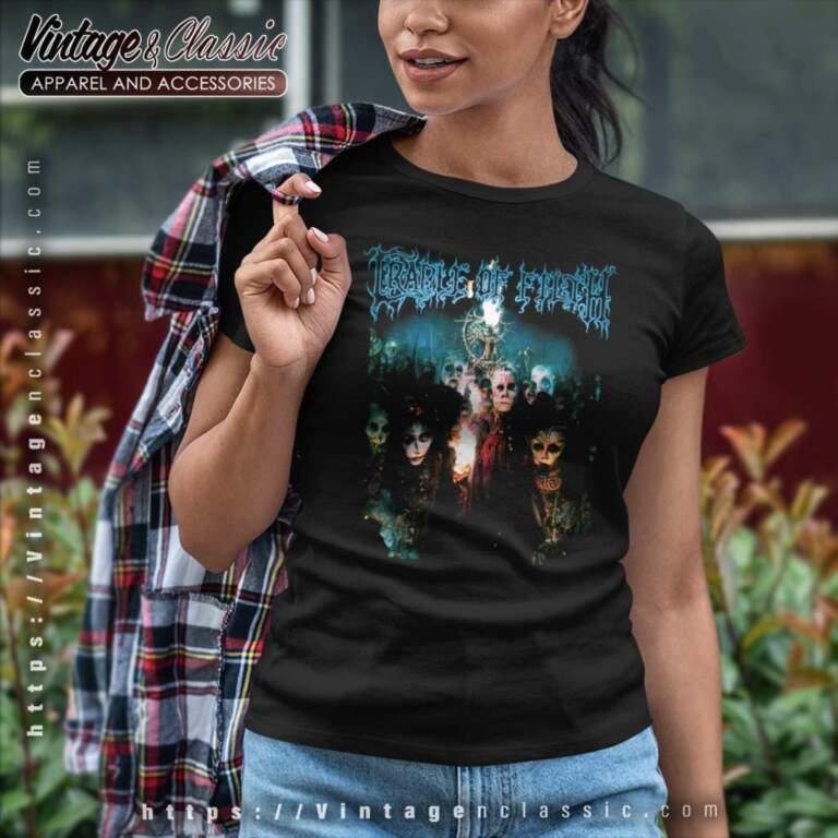 Cradle Of Filth Shirt Trouble And Their Double Lives Women TShirt Cradle Of Filth Shirt Trouble And Their Double Lives Women TShirt