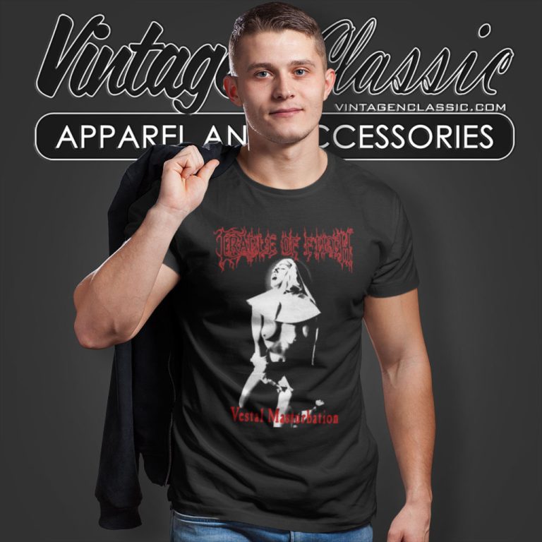 Cradle Of Filth Shirt Vestal Masturbation T Shirt Cradle Of Filth Shirt Vestal Masturbation T Shirt