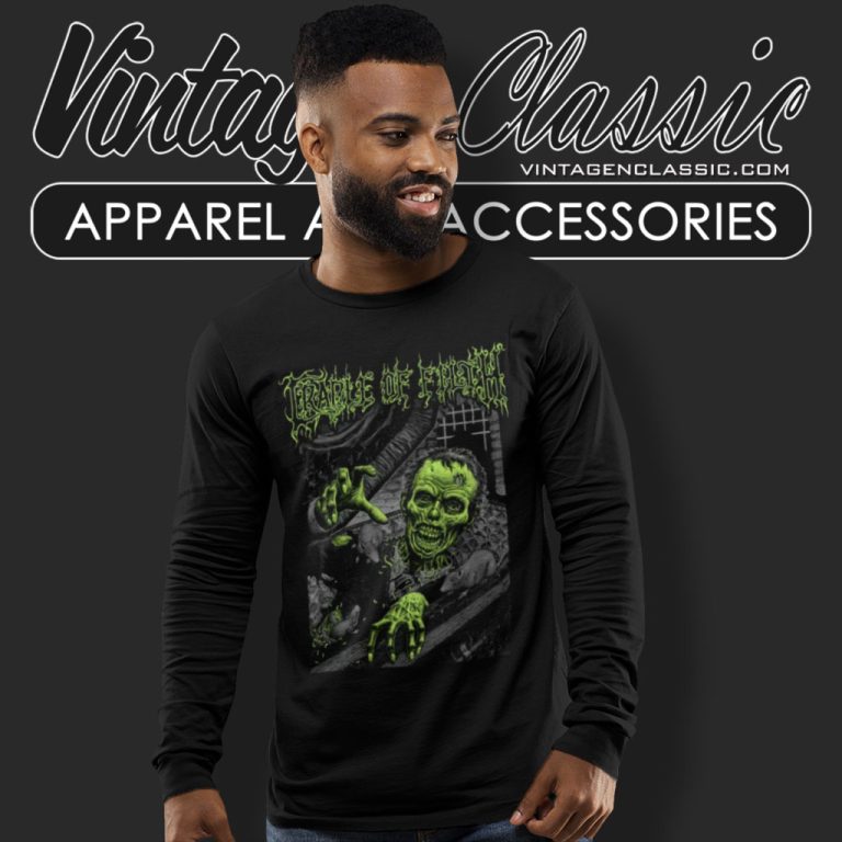 Cradle Of Filth Zombie Long Sleeve Tee Cradle Of Filth Zombie Long Sleeve Tee