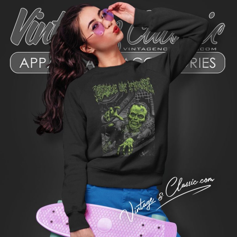 Cradle Of Filth Zombie Sweatshirt Cradle Of Filth Zombie Sweatshirt