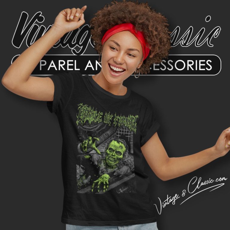 Cradle Of Filth Zombie Women T Shirt Cradle Of Filth Zombie Women T Shirt