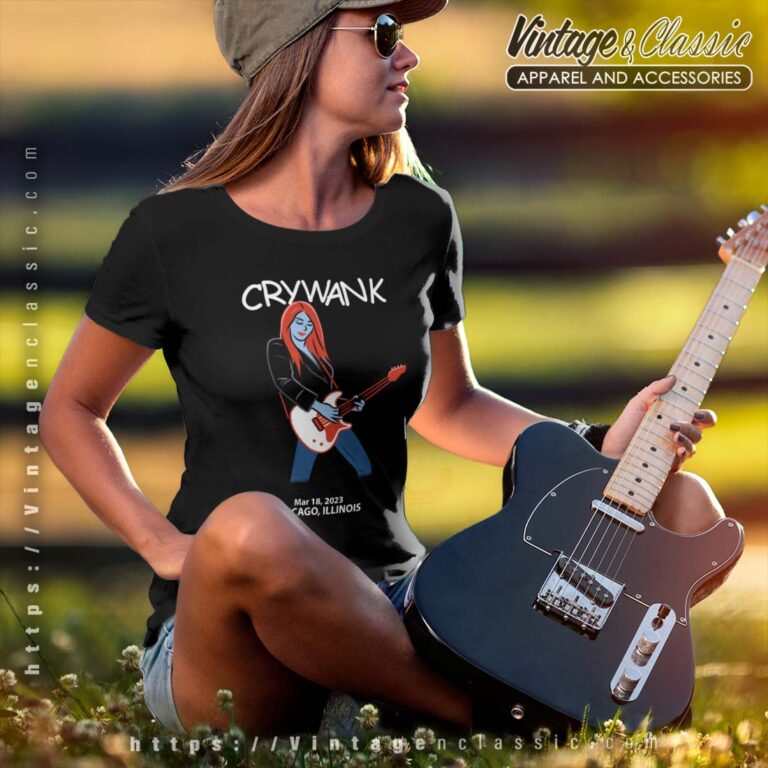 Crywank Concerts tour 2023 TShirt Women Crywank Concerts tour 2023 TShirt Women