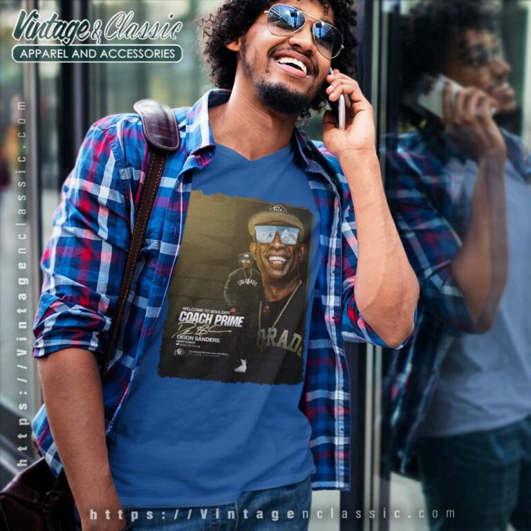 Cu Deion Sanders Coach Shirt Welcome To Boulder Coach Prime V Neck TShirt Cu Deion Sanders Coach Shirt Welcome To Boulder Coach Prime V Neck TShirt