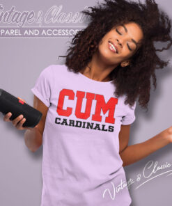 Cum Cardinals Christian University Michigan women tshirt