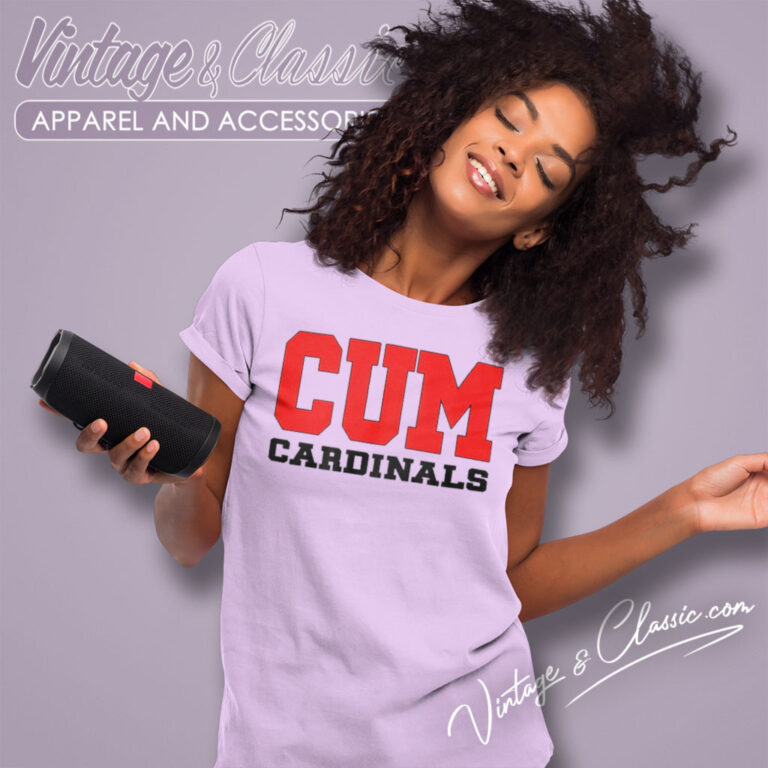 Cum Cardinals Christian University Michigan women tshirt Cum Cardinals Christian University Michigan women tshirt