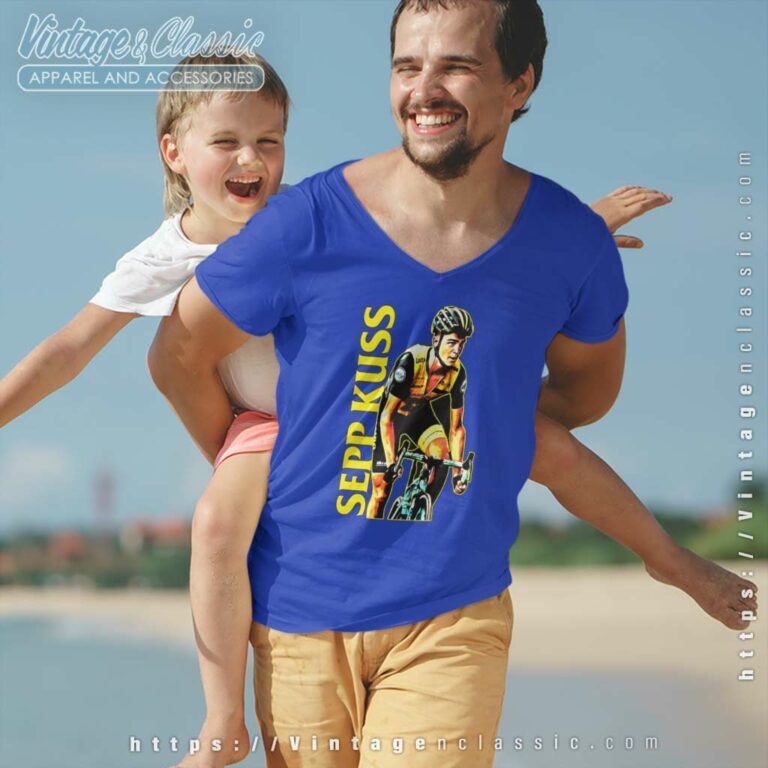 Cus Yellow Jab Sepp Kuss V Neck TShirt Cus Yellow Jab Sepp Kuss V Neck TShirt