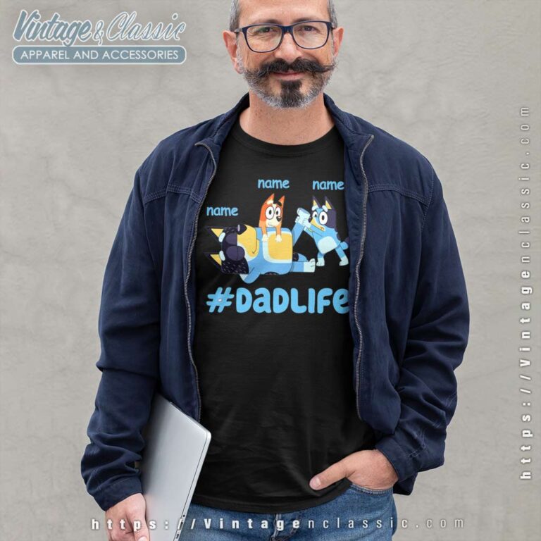 Custom Bluey Dadlife Dadlife 2023 Longsleeves Custom Bluey Dadlife Dadlife 2023 Longsleeves