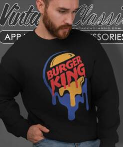 Custom Burger King Logo Sweatshirt