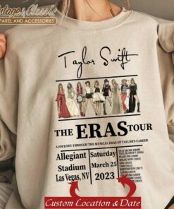 Custom Date And Location Eras Tour