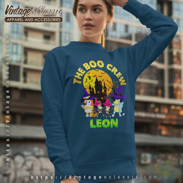 Custome Family Bluey Halloween Sweatshirt Custome Family Bluey Halloween Sweatshirt
