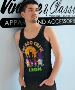 Custome Family Bluey Halloween Tank Top Racerback