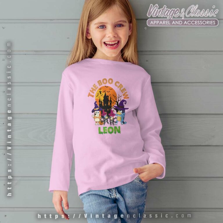 Custome Family Bluey Halloween kids Longsleeves Custome Family Bluey Halloween kids Longsleeves