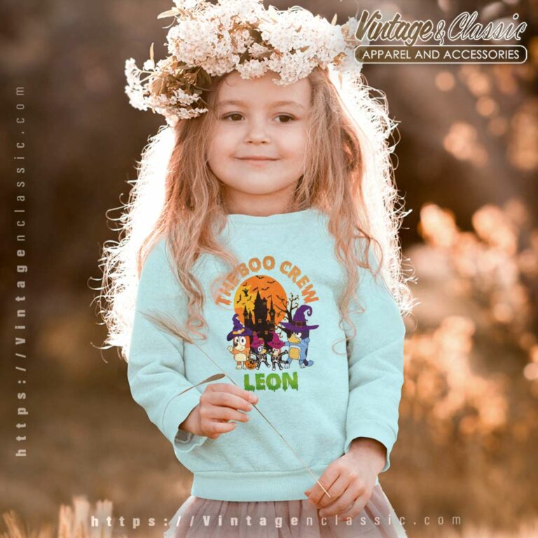 Custome Family Bluey Halloween kids Sweatshirt Custome Family Bluey Halloween kids Sweatshirt