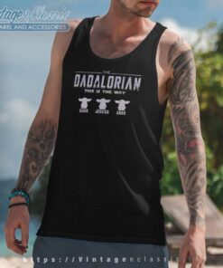 Customized Dadalorian And The Child Tanktop
