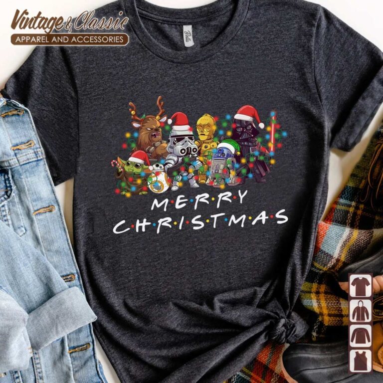 Cute Baby Yoda Darth Vader Stormtrooper Chewbacca Christmas Light T shirt Cute Baby Yoda Darth Vader Stormtrooper Chewbacca Christmas Light T shirt