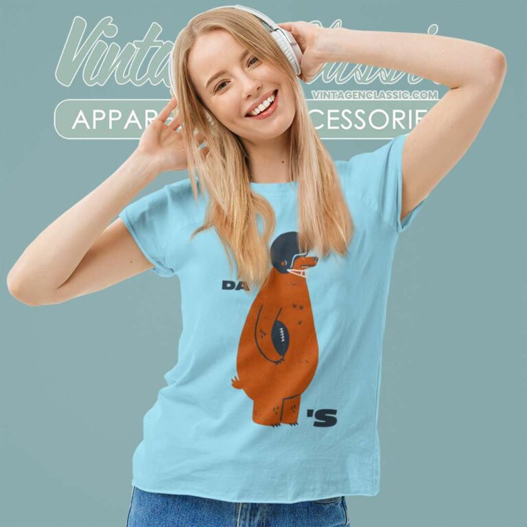 Da Bears Chicago Football Women TShirt Da Bears Chicago Football Women TShirt