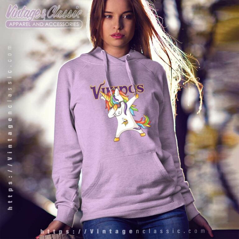 Dabbing Unicorn Minnesota Vikings Hoodie Dabbing Unicorn Minnesota Vikings Hoodie