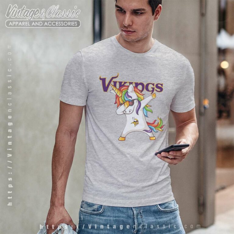 Dabbing Unicorn Minnesota Vikings T Shirt Dabbing Unicorn Minnesota Vikings T Shirt