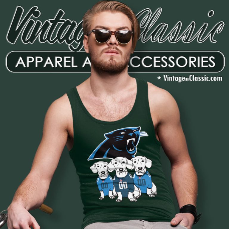 Dachshund Dog Fan Carolina Panthers Tank Top Racerback Dachshund Dog Fan Carolina Panthers Tank Top Racerback