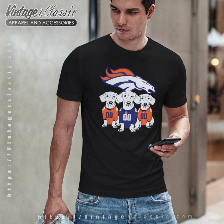 Dachshund Dog Fan Denver Broncos T Shirt Dachshund Dog Fan Denver Broncos T Shirt