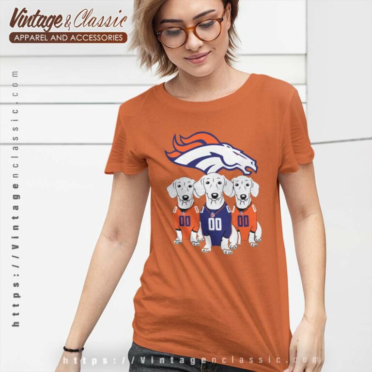Dachshund Dog Fan Denver Broncos Women TShirt Dachshund Dog Fan Denver Broncos Women TShirt