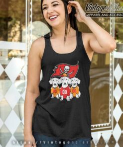 Dachshund Dog Fan Tampa Bay Buccaneers Nfl Tank Top Racerback
