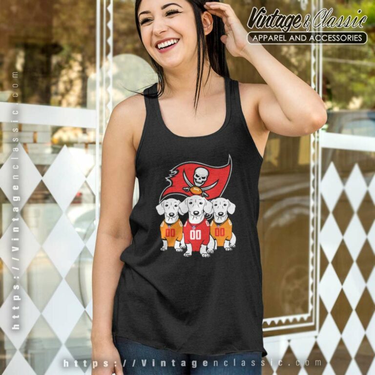 Dachshund Dog Fan Tampa Bay Buccaneers Nfl Tank Top Racerback Dachshund Dog Fan Tampa Bay Buccaneers Nfl Tank Top Racerback