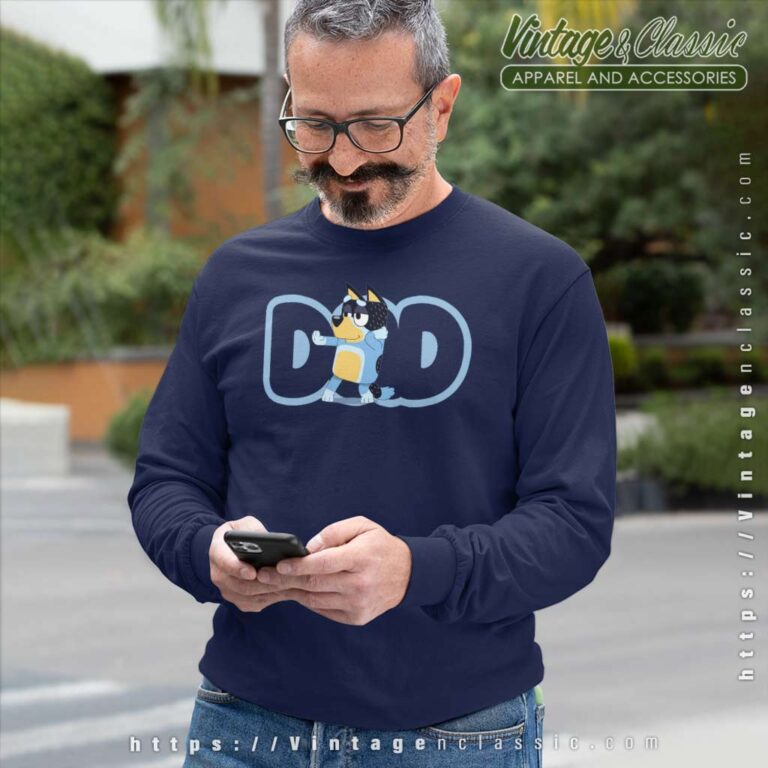 Dad Bluey Fathers Day, Bluey Fathers Day Sweetshirt Dad Bluey Fathers Day, Bluey Fathers Day Sweetshirt