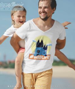 DadLife Bluey Bandit, Father Day Gift Vneck
