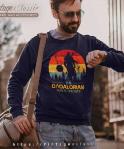 Dadalorian Gift For Fathers Day 2023 Sweetshirt