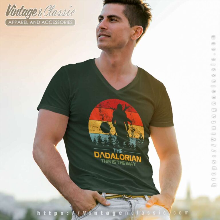 Dadalorian Gift For Fathers Day 2023 Vneck Dadalorian Gift For Fathers Day 2023 Vneck