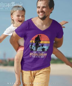 Dadalorian This Is The Way Fathers Day Vneck