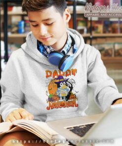 Daddy Bluey Halloween Shirt Gift For Father kids Hoodie