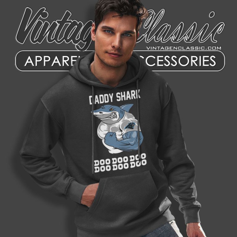 Daddy Shark Carolina Panthers Doo Doo Doo Hoodie Daddy Shark Carolina Panthers Doo Doo Doo Hoodie