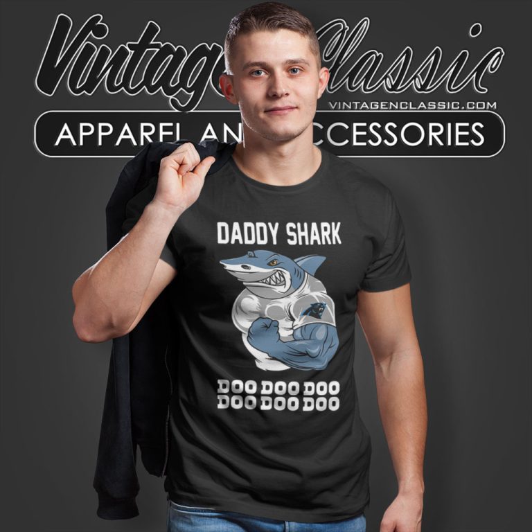 Daddy Shark Carolina Panthers Doo Doo Doo T Shirt Daddy Shark Carolina Panthers Doo Doo Doo T Shirt