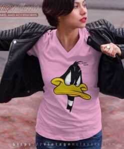 Daffy Duck Looney Tunes V Neck TShirt