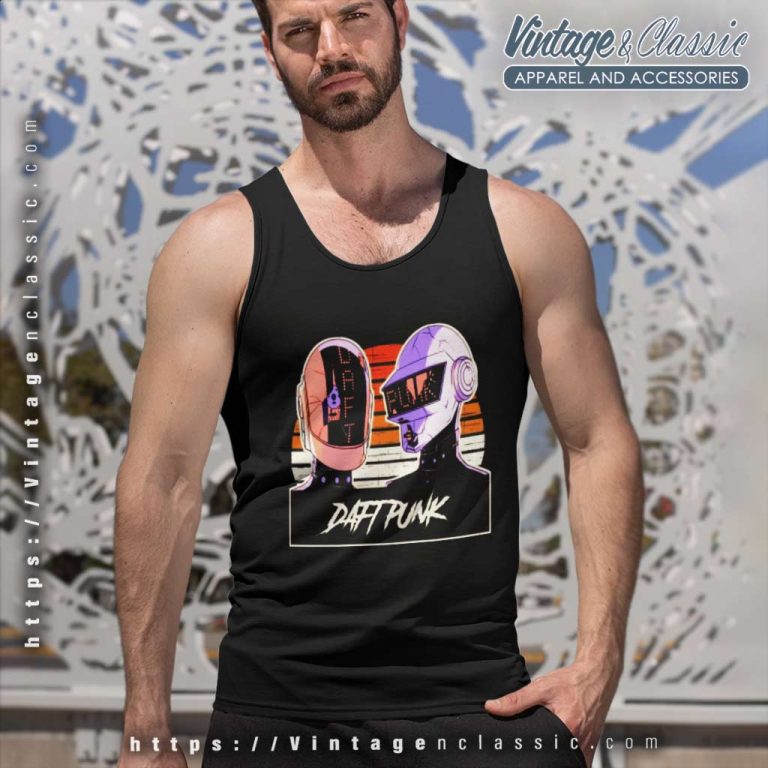 Daft Punk Alien Tank Top Racerback Daft Punk Alien Tank Top Racerback