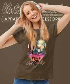 Daft Punk Get Lucky Artwork Women TShirt