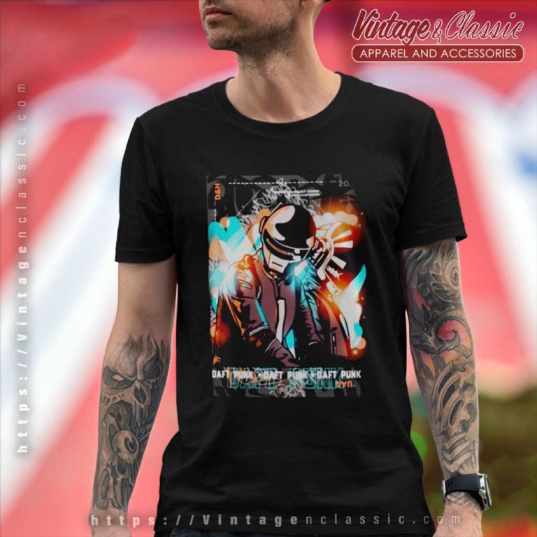 Daft Punk Graphic T Shirt Daft Punk Graphic T Shirt