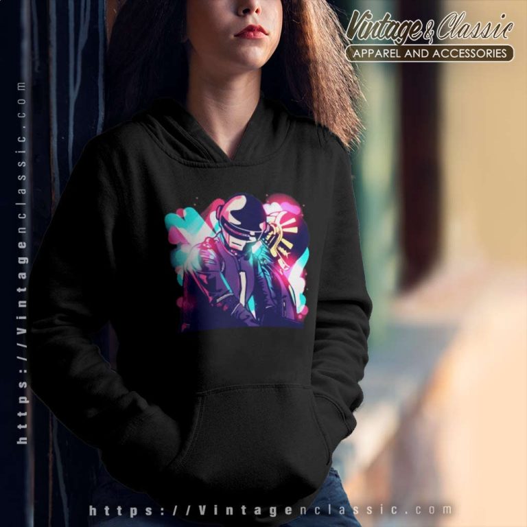 Daft Punk Neon Party Hoodie Daft Punk Neon Party Hoodie