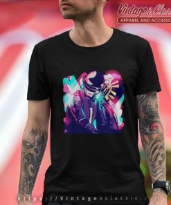 Daft Punk Neon Party Shirt 4 Daft Punk Neon Party T Shirt