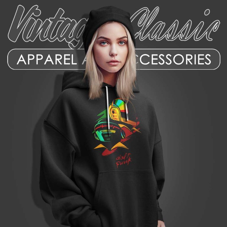 Daft Punk Paint Hoodie Daft Punk Paint Hoodie