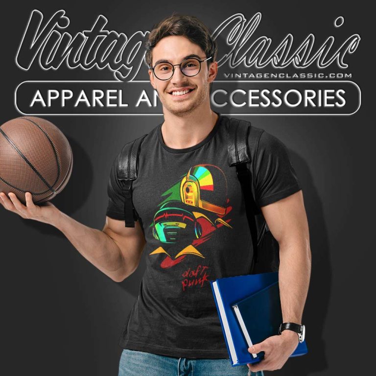 Daft Punk Paint T Shirt Daft Punk Paint T Shirt