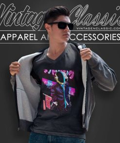 Daft Punk Poster Shirt 5 Daft Punk Poster V Neck TShirt