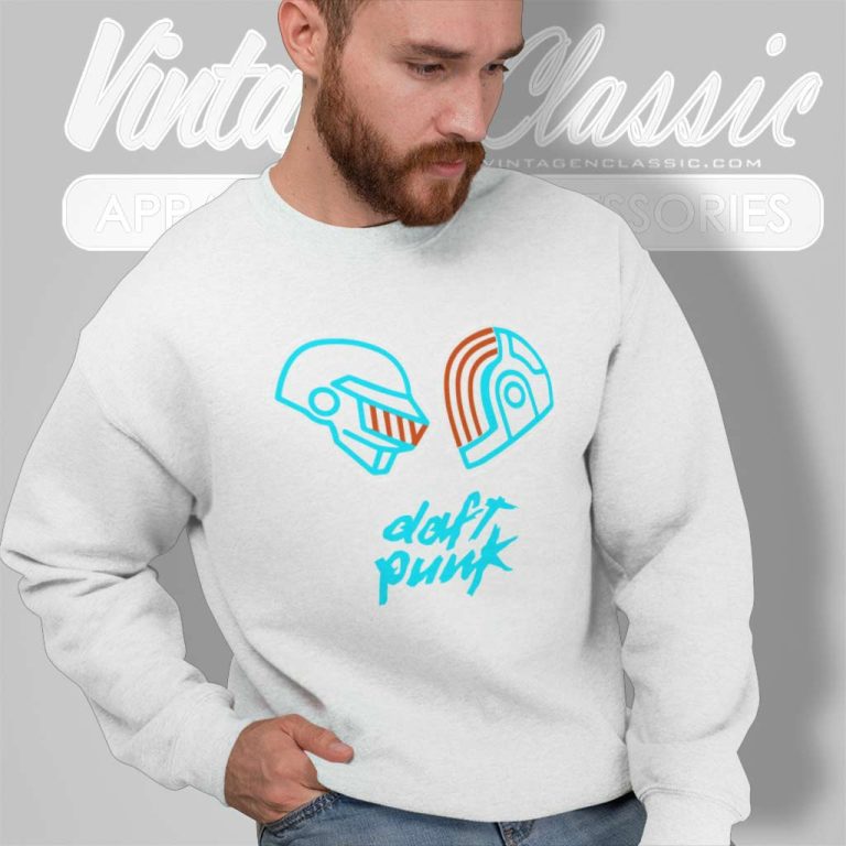 Daft Punk Shirt Alive Album Logo Sweatshirt Daft Punk Shirt Alive Album Logo Sweatshirt