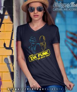 Daft Punk Shirt Be With You V Neck TShirt